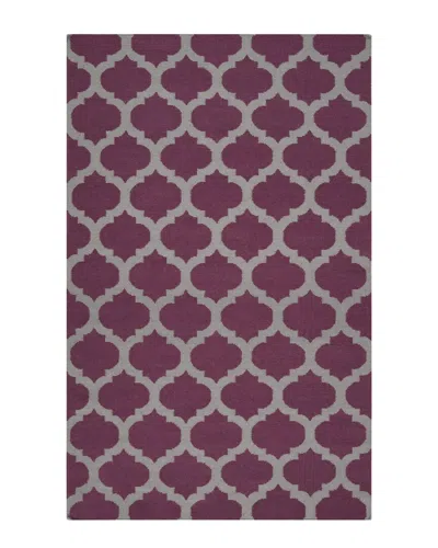 Surya Contemporary Frontier Hand-woven Rug In Purple