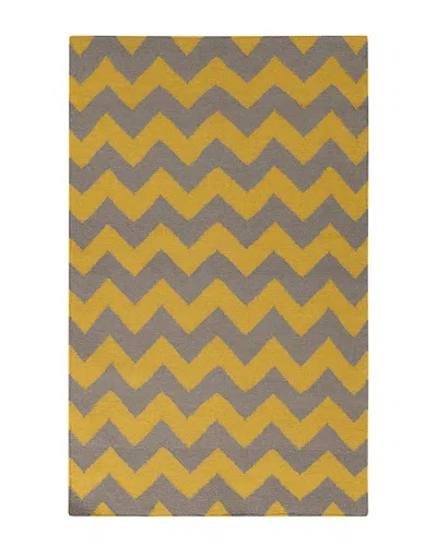 Surya Contemporary Frontier Hand-woven Rug In Yellow