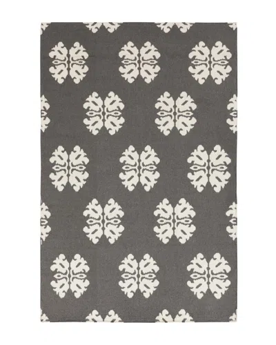 Surya Contemporary Frontier Hand-woven Rug In Gray