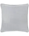 Surya Corduroy Pillow In Gray