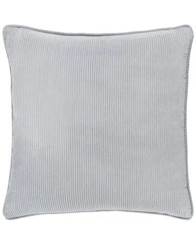 Surya Corduroy Pillow In Gray