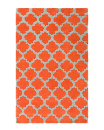 Surya Cosmopolitan Hand-tufted Rug In Orange