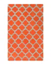 Surya Cosmopolitan Hand-tufted Rug In Orange
