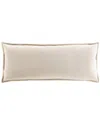 Surya Cotton Polyester Pillow In Neutral