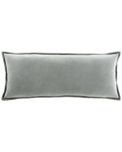 Surya Cotton Down Pillow In Green