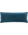 Surya Cotton Polyester Pillow In Teal