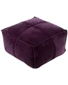Surya Cotton Velvet Pouf