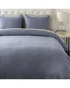 Surya Dawson Traditional Duvet Set In Denim