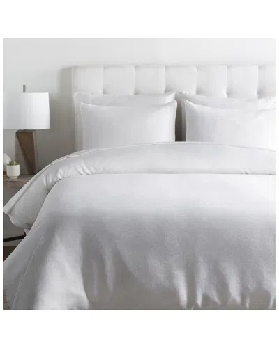 Surya Dawson White Duvet Set With Two Standard Shams