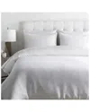 Surya Dawson White Duvet Set With Two Standard Shams In White