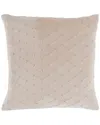 Surya Discontinued  Aviana Solid & Border Pillow