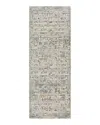 Surya Dresden Dre-2304 Runner Area Rug, 2'7 X 7'3 In Ivory/teal