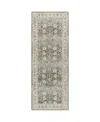 Surya Dresden Dre-2312 2'7" X 7'3" Runner Area Rug In Olive