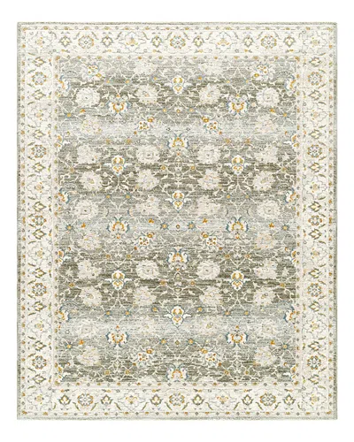 Surya Dresden Dre-2312 Runner Area Rug, 2'7 X 7'3 In Olive/ivory