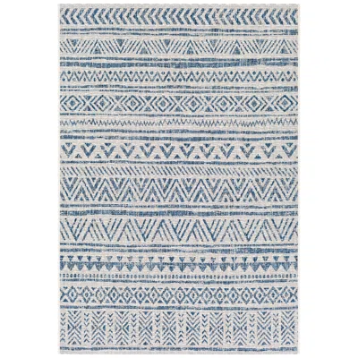Surya Eagean Eag-2335 6'7"x9' Denim And White Outdoor Area Rug