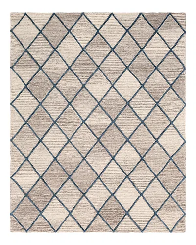 Surya Eaton Eat-2301 Area Rug, 6' X 9' In Taupe/brown/beige/navy