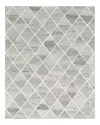 Surya Eaton Eat-2302 Area Rug, 5' X 7'6 In Gray/black/ivory