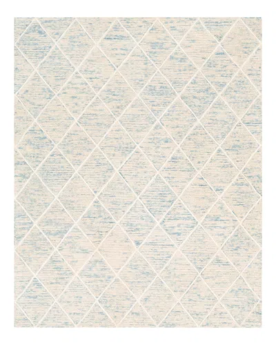 Surya Eaton Eat-2304 Area Rug, 5' X 7'6 In Ice Blue/denim/ivory