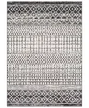 Surya Elaziz Elz-2307 Black 6'7" X 9' Area Rug In Black