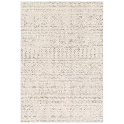 Surya Elaziz Elz-2354 5'3"x7'6" Gray And White Area Rug