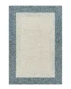 Surya Elena Modern Wool Rug In Teal