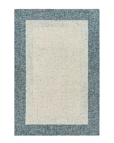 Surya Elena Modern Wool Rug In Teal