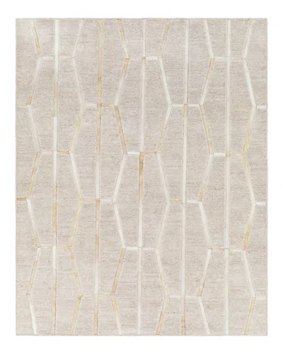 Surya Eloquent Elq-2302 Area Rug, 2' X 3' In Tan/beige
