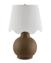 Surya Elvas Accent Table Lamp In Brown
