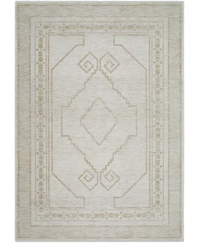 Surya Emory 527557 6'7"x9'6" Area Rug In Tan Beige