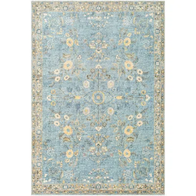 Surya Erin Ern-2311 5'x7'6" Denim And Cream Area Rug