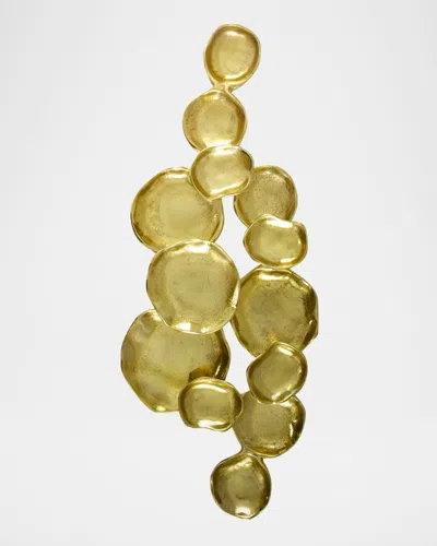 Surya Ersa Medium Wall Sculpture, 30" In Gold
