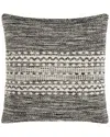 Surya Ethan Polyester Pillow In Black