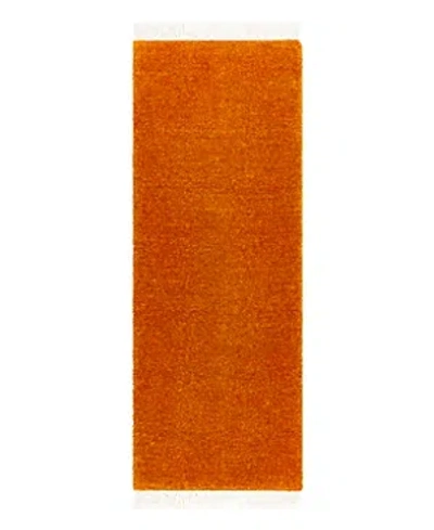 Surya Evergreen 487914 Runner Area Rug, 2'6 X 8' In Orange