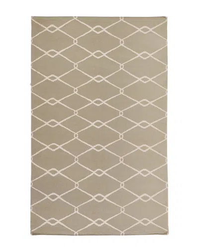 Surya Fallon Flatweave Rug In Brown