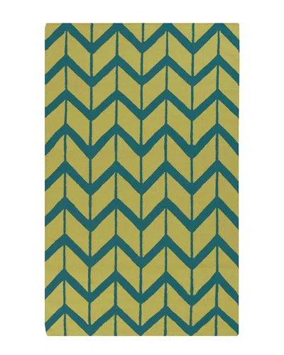 Surya Fallon Hand-woven Rug In Green