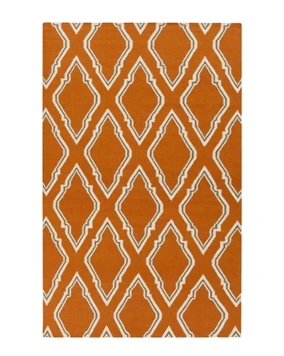 Surya Fallon Hand-woven Rug In Orange