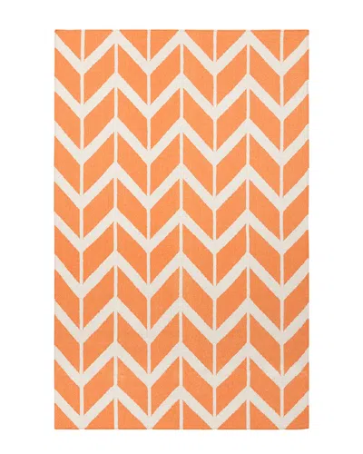 Surya Fallon Hand-woven Rug In Orange