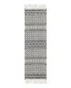 Surya Farmhouse Tassels Fts-2300 Runner Area Rug, 2'6 X 8'0 In Gray