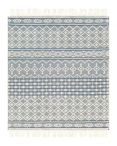 Surya Farmhouse Tassels Fts-2304 Area Rug, 8' X 10' In Blue