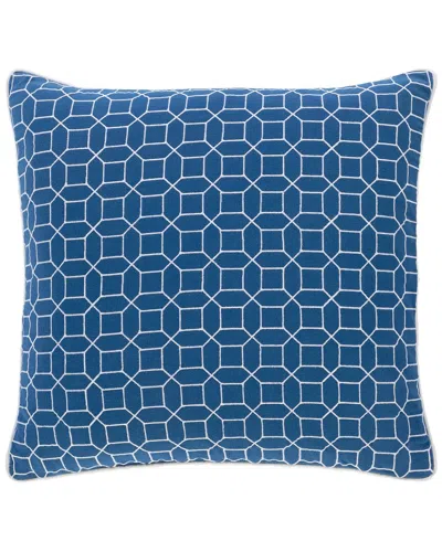Surya Fenna Polyester Pillow In Blue