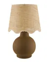 Surya Firkel Accent Table Lamp In Brown