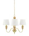 Surya Floralis Accent Table Lamp In Gold