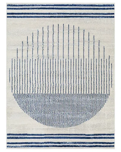 Surya Floransa Modern Rug In Blue