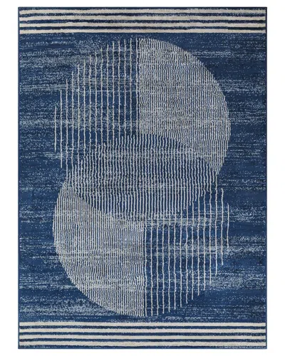 Surya Floransa Modern Rug In Blue