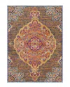 Surya Floransa Traditional Rug In Orange