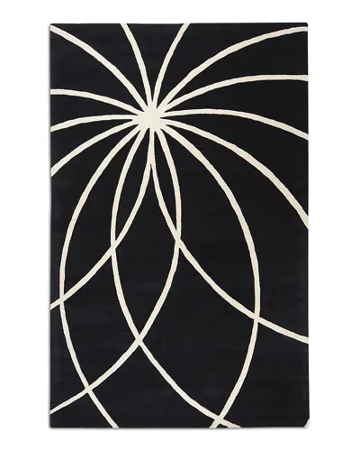 Surya Forum Fm-7072 Area Rug, 4' X 6' In Black