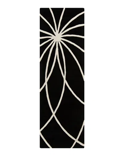Surya Forum Fm-7072 Runner Rug, 2'6 X 8' In Black