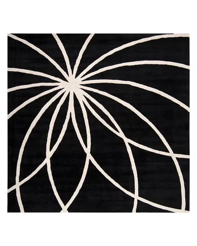 Surya Forum Fm-7072 Square Area Rug, 8' X 8' In Black