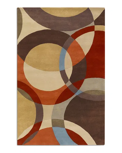 Surya Forum Fm-7108 Area Rug, 6' X 9' In Tan