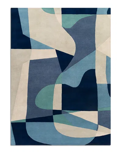 Surya Forum Fm-7195 Area Rug, 7'6 X 9'6 In Teal